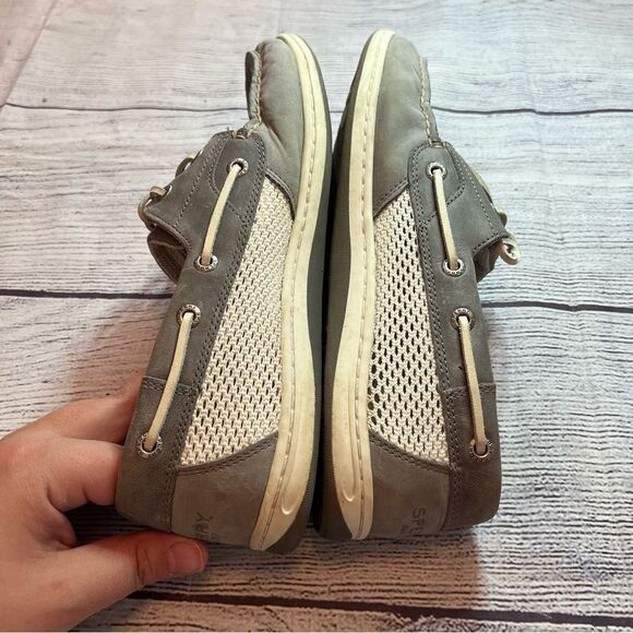 Sperry Women's Firefish Boat Shoe Grey size 7.5 - Picture 5 of 7